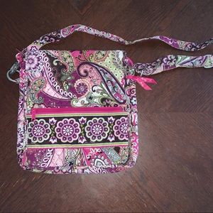 Vera Bradley Cross Body Satchel Bag
